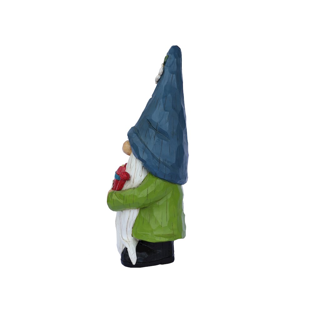Gardener Gnome Statue Holding Watering Can