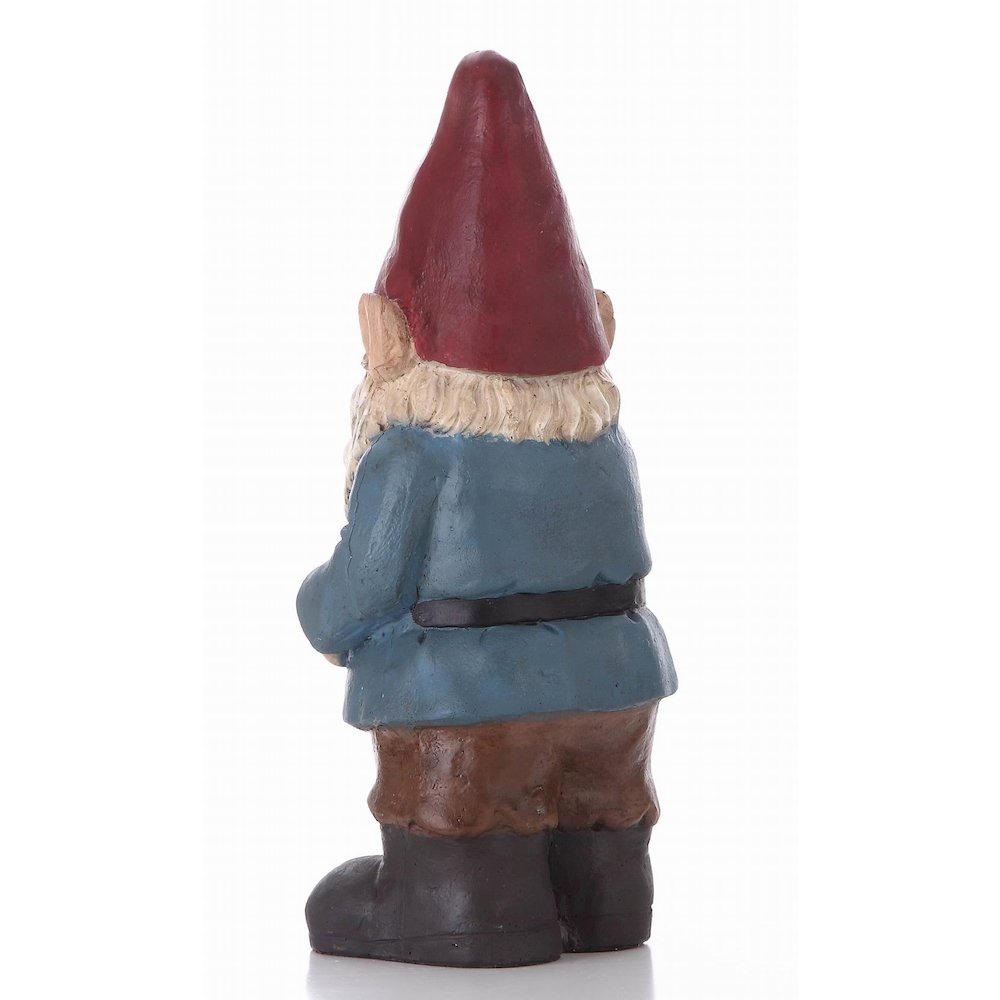 Gnome Holding A Butterfly