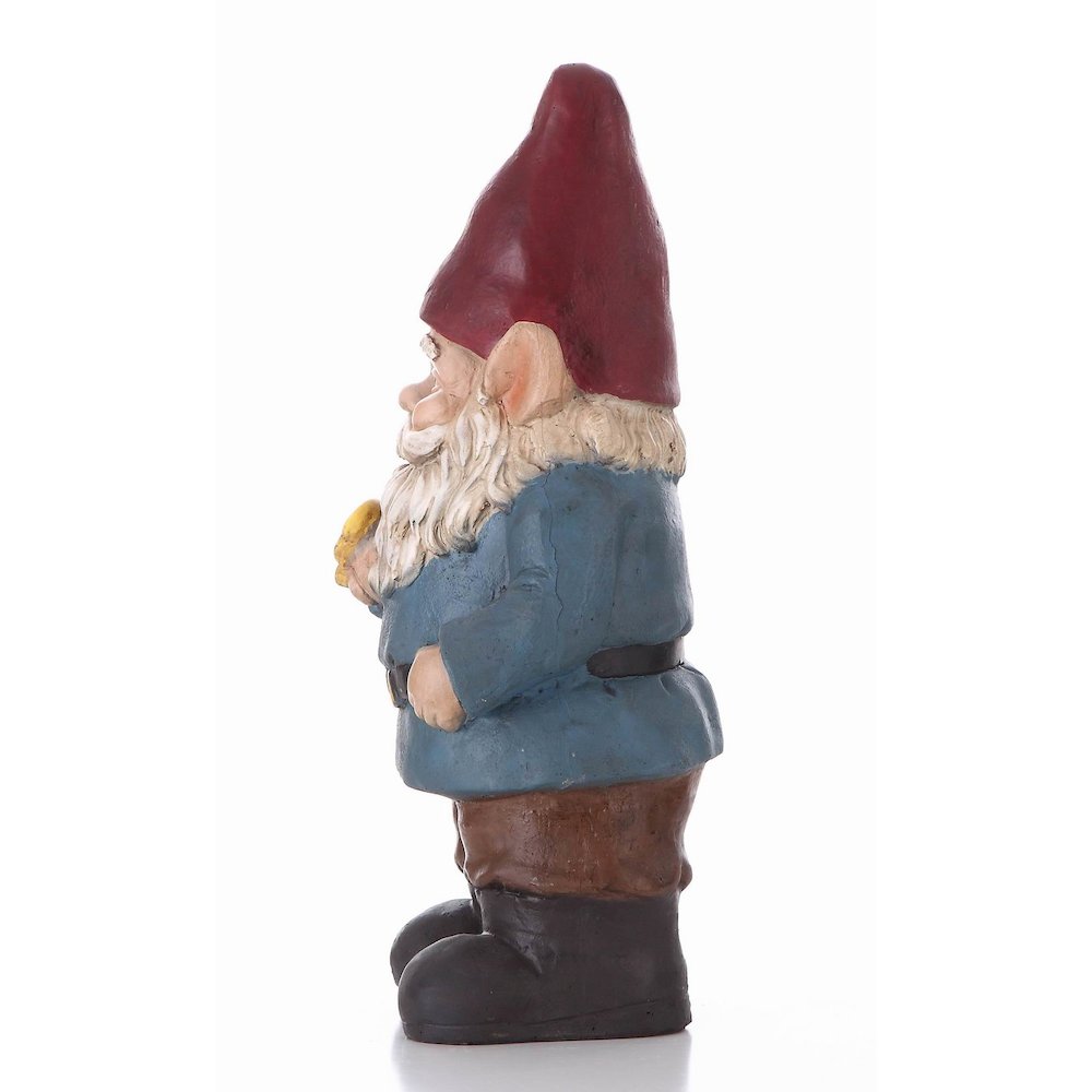 Gnome Holding A Butterfly