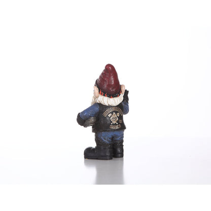 Biker Gnome W/Sunglasses & Helmet- Gnomad
