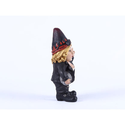 Female Biker Gnome W/Helmet- Gnomad