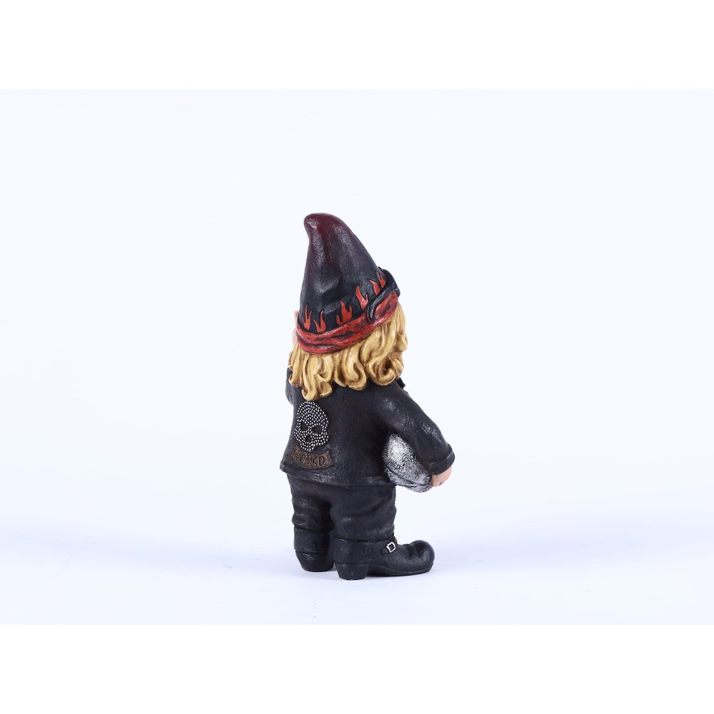Female Biker Gnome W/Helmet- Gnomad