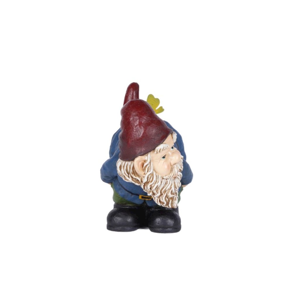 Gnome Mooning with Butterfly Statue (Hi-Line Exclusive)