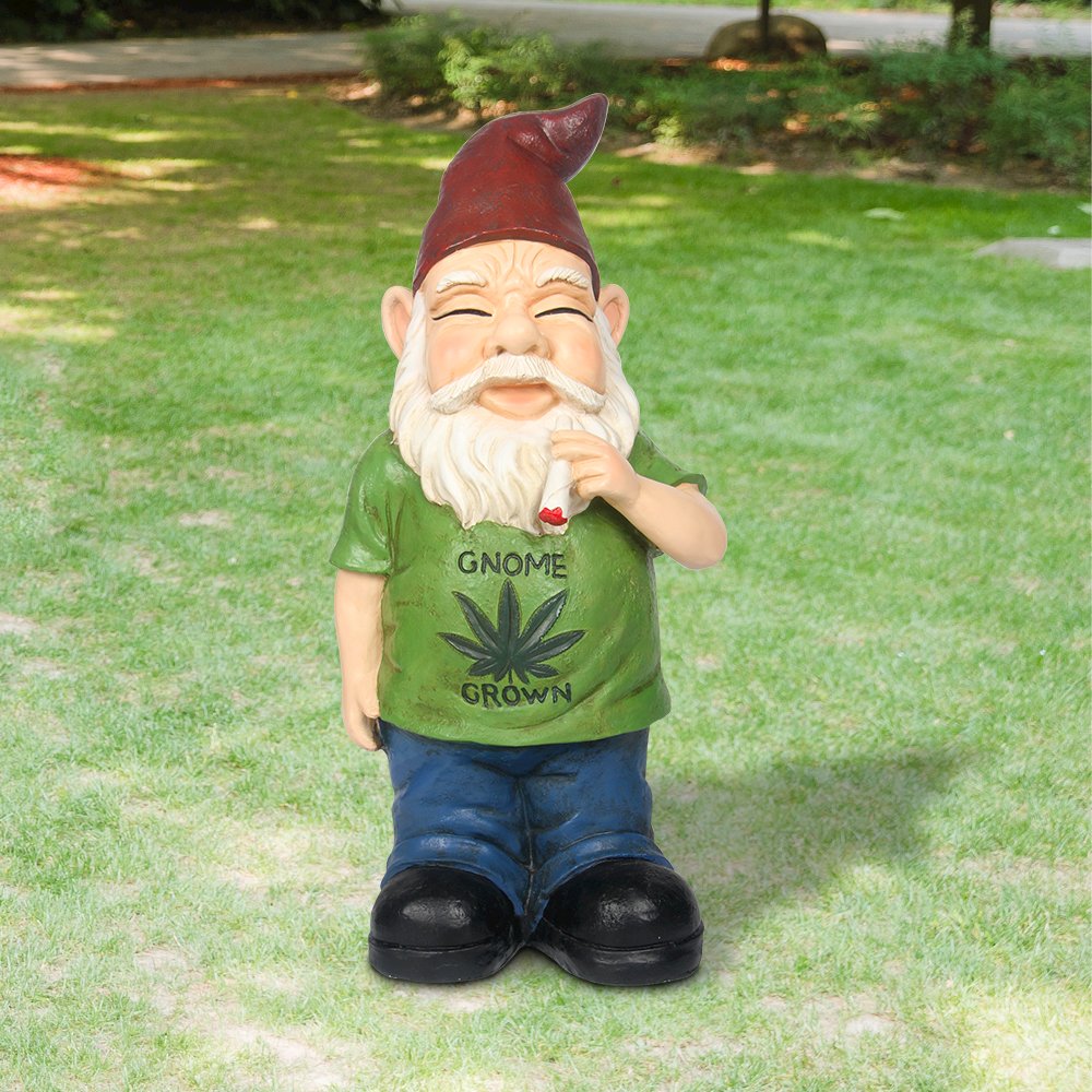Gnome-Smoking Weed 24 Inch (Hi-Line Exclusive)