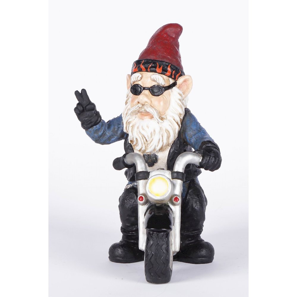 Peace Biker Gnome (Hi-Line Exclusive)