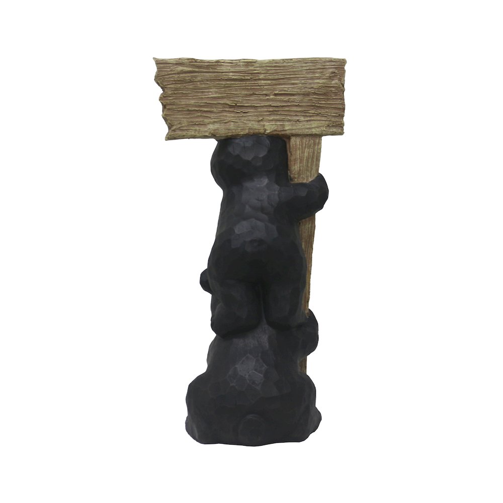 Stacking Bears with Welcome Sign for Garden or Home