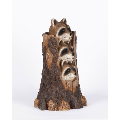 Stacking Racoon Welcome Sign (Hi-Line Exclusive)