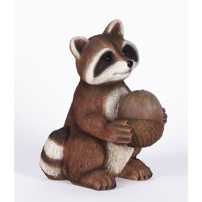 Racoon Holding Acorn