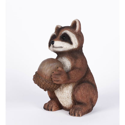 Racoon Holding Acorn