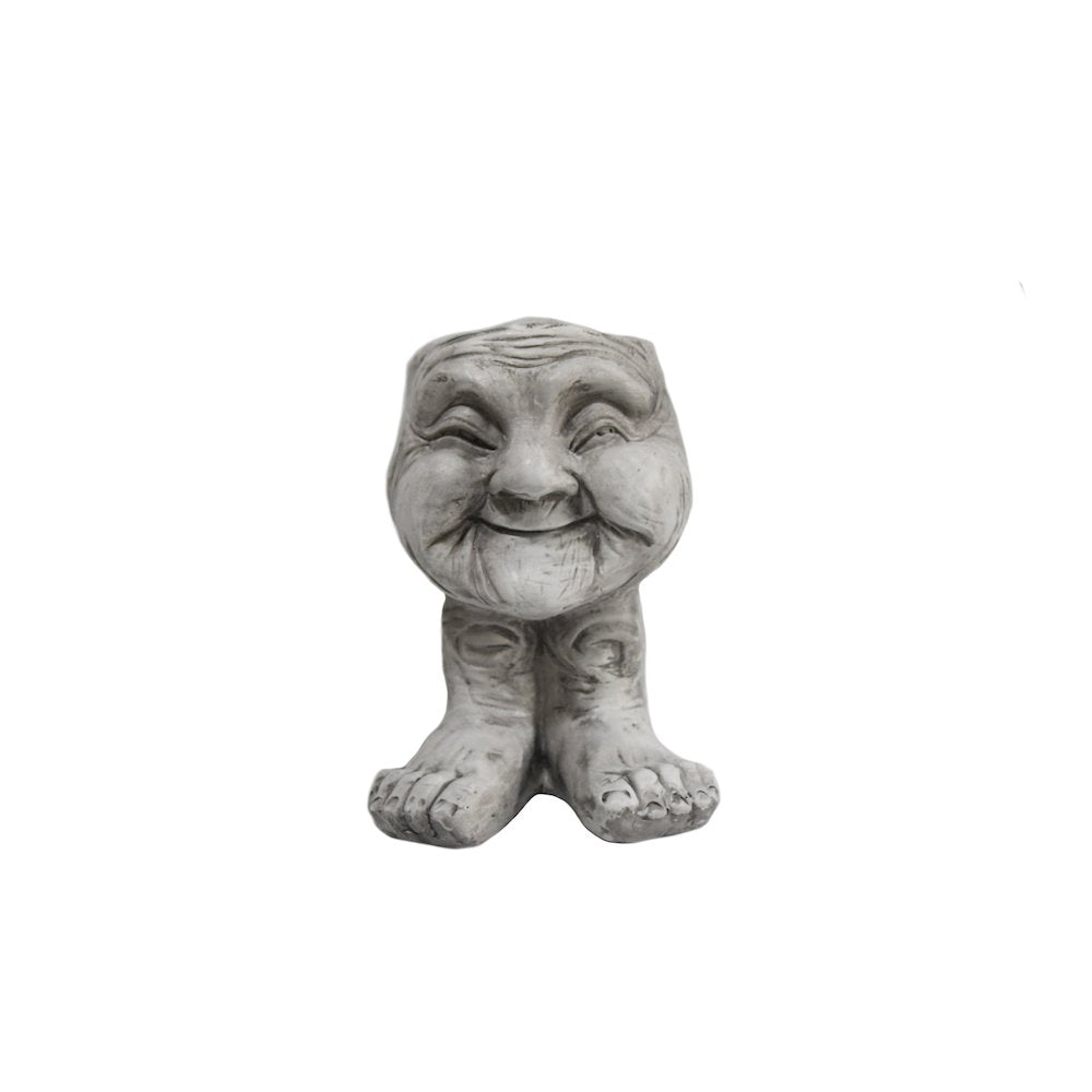 Whimsical Harmony - Old Lady Planter Pot