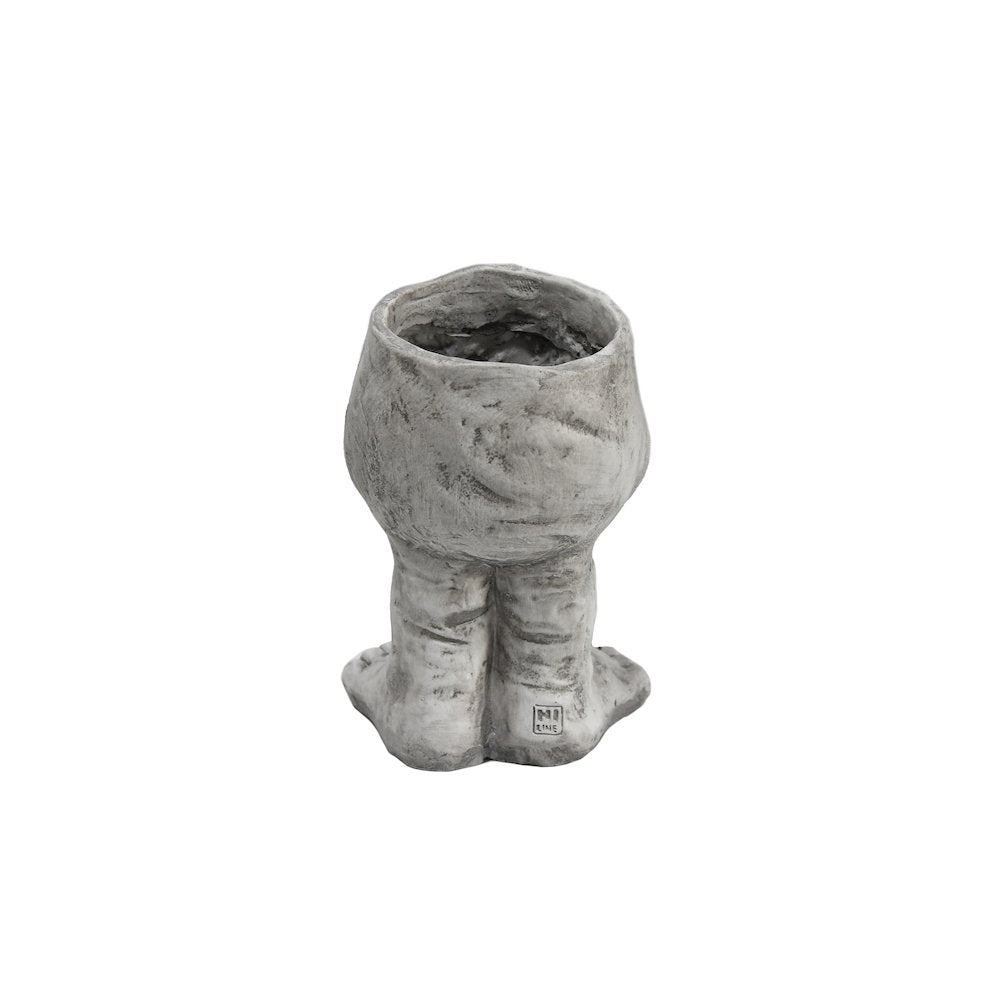 Whimsical Harmony - Old Lady Planter Pot