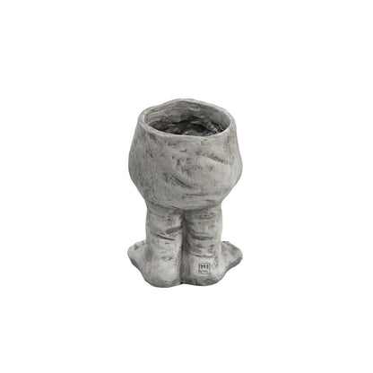 Whimsical Harmony - Old Lady Planter Pot