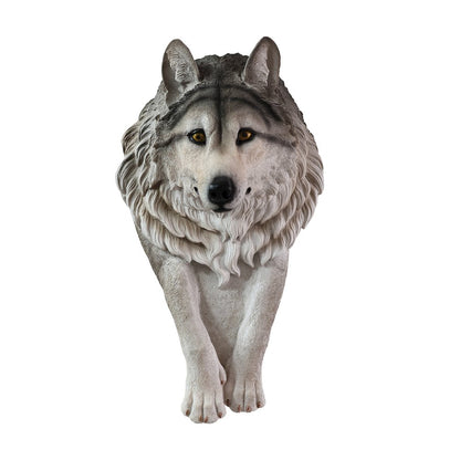 Wolf Head Sculpture Wall Hanging Ornament