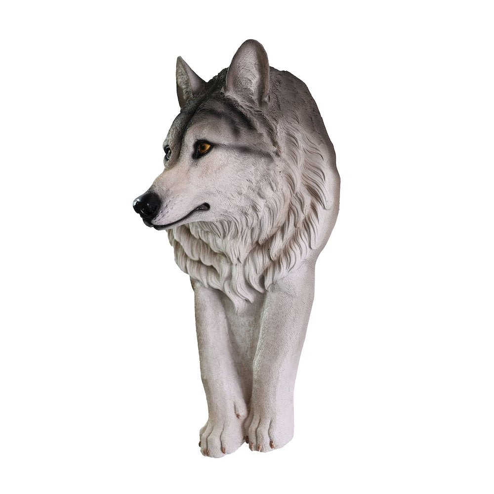 Wolf Head Sculpture Wall Hanging Ornament