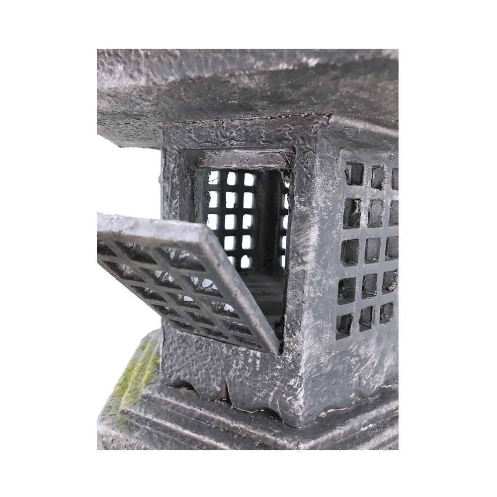 38In Grey Stone Pagoda Lantern