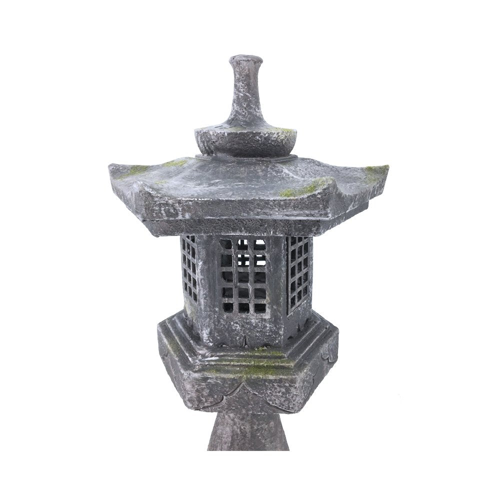 38In Grey Stone Pagoda Lantern