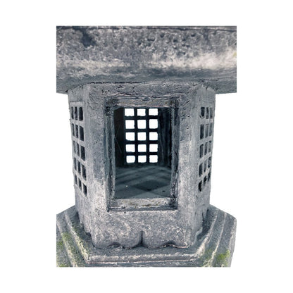 40In Grey Stone Pagoda Lantern