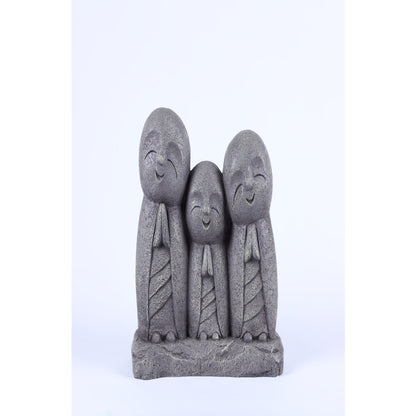 Lucky Japanese Jizo Family Praying