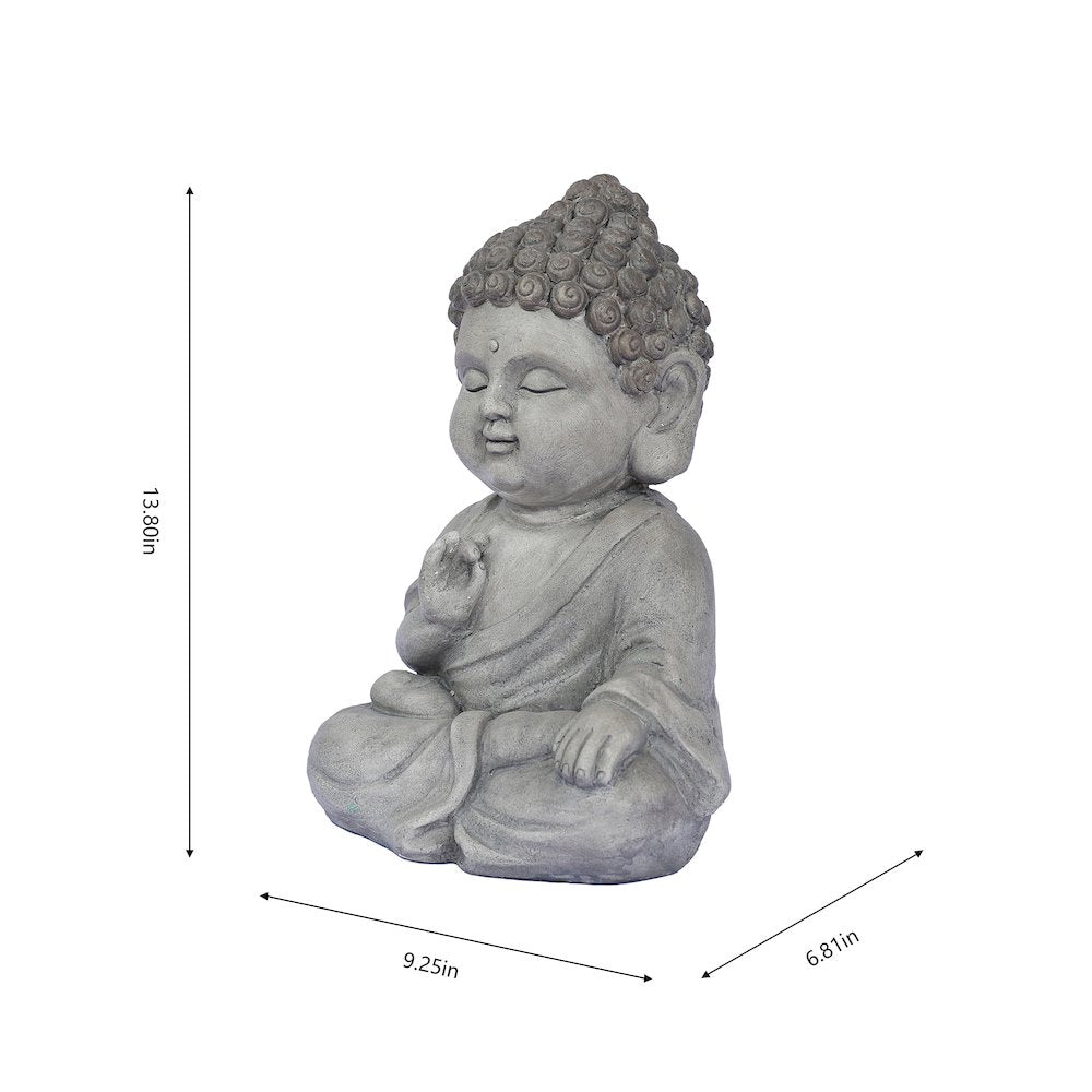 14in Meditating Buddha Statue