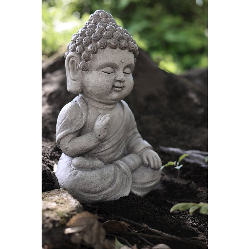 14in Meditating Buddha Statue