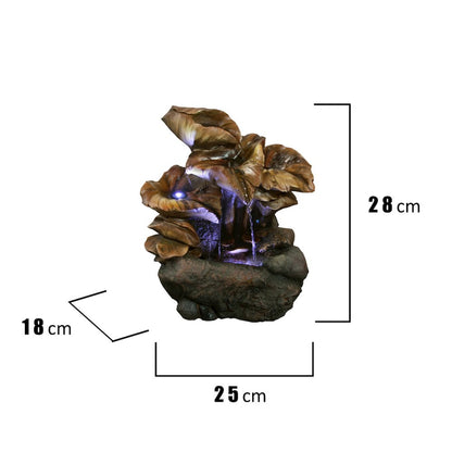 Fountain-Leaves W/LED