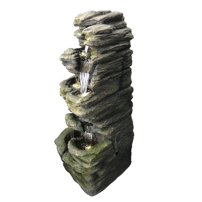 Rock Multi Level Fountain with LED