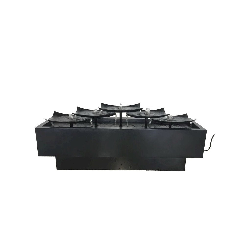 Multi Level Zinc Metal Plates Fountain
