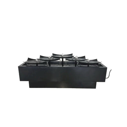 Multi Level Zinc Metal Plates Fountain