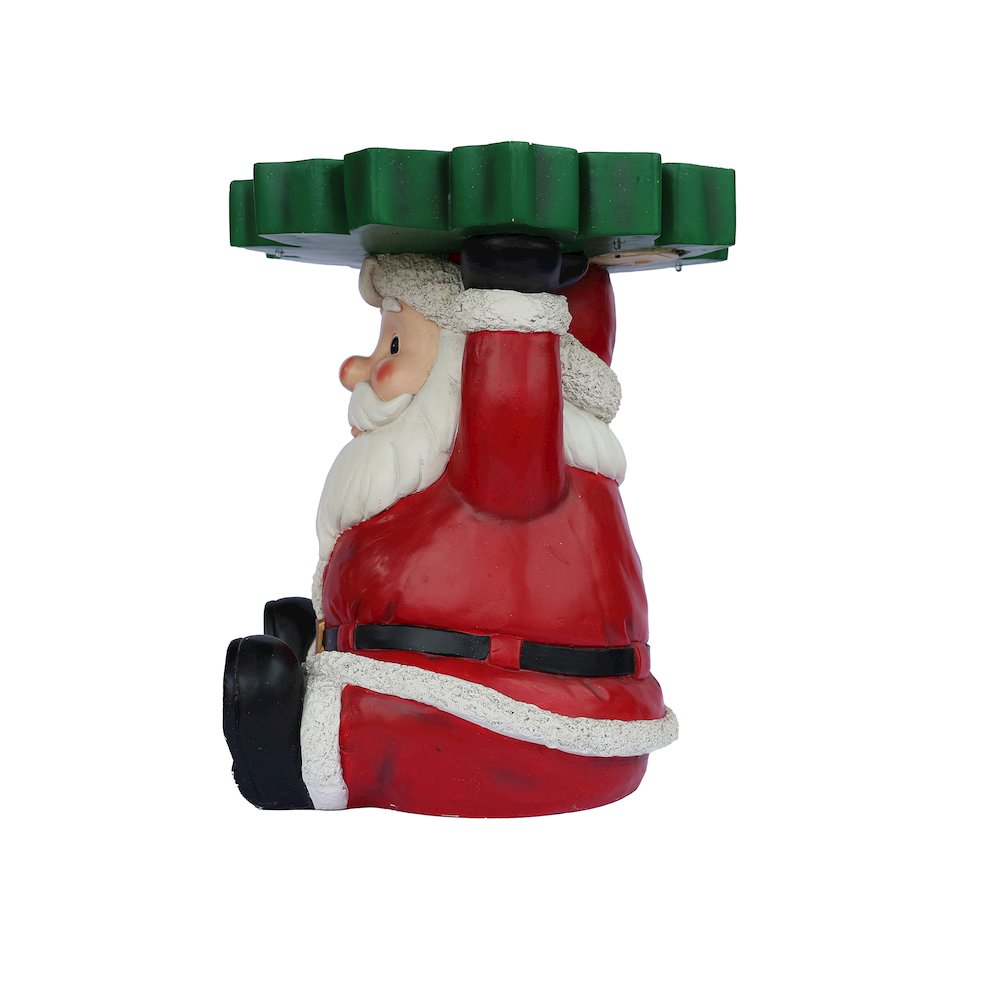 Lighted Santa Christmas Side Table Decor Battery Operated Indoor Use Only