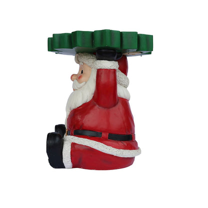 Lighted Santa Christmas Side Table Decor Battery Operated Indoor Use Only