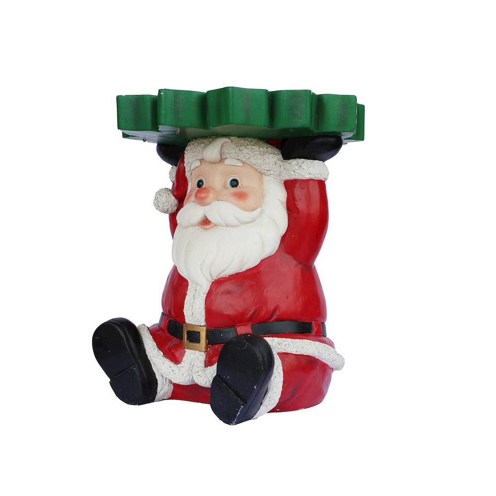 Lighted Santa Christmas Side Table Decor Battery Operated Indoor Use Only