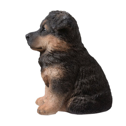 10" German Shepherd Puppy Statue