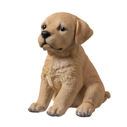 10" Labrador Puppy Statue