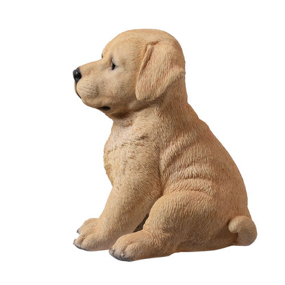 10" Labrador Puppy Statue