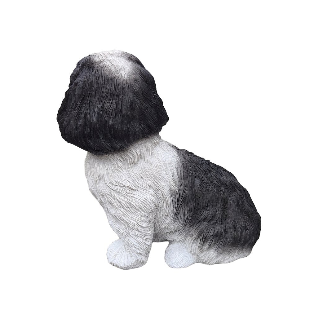 Monochrome Elegance: Shizu Polyresin Figurine in Black and White