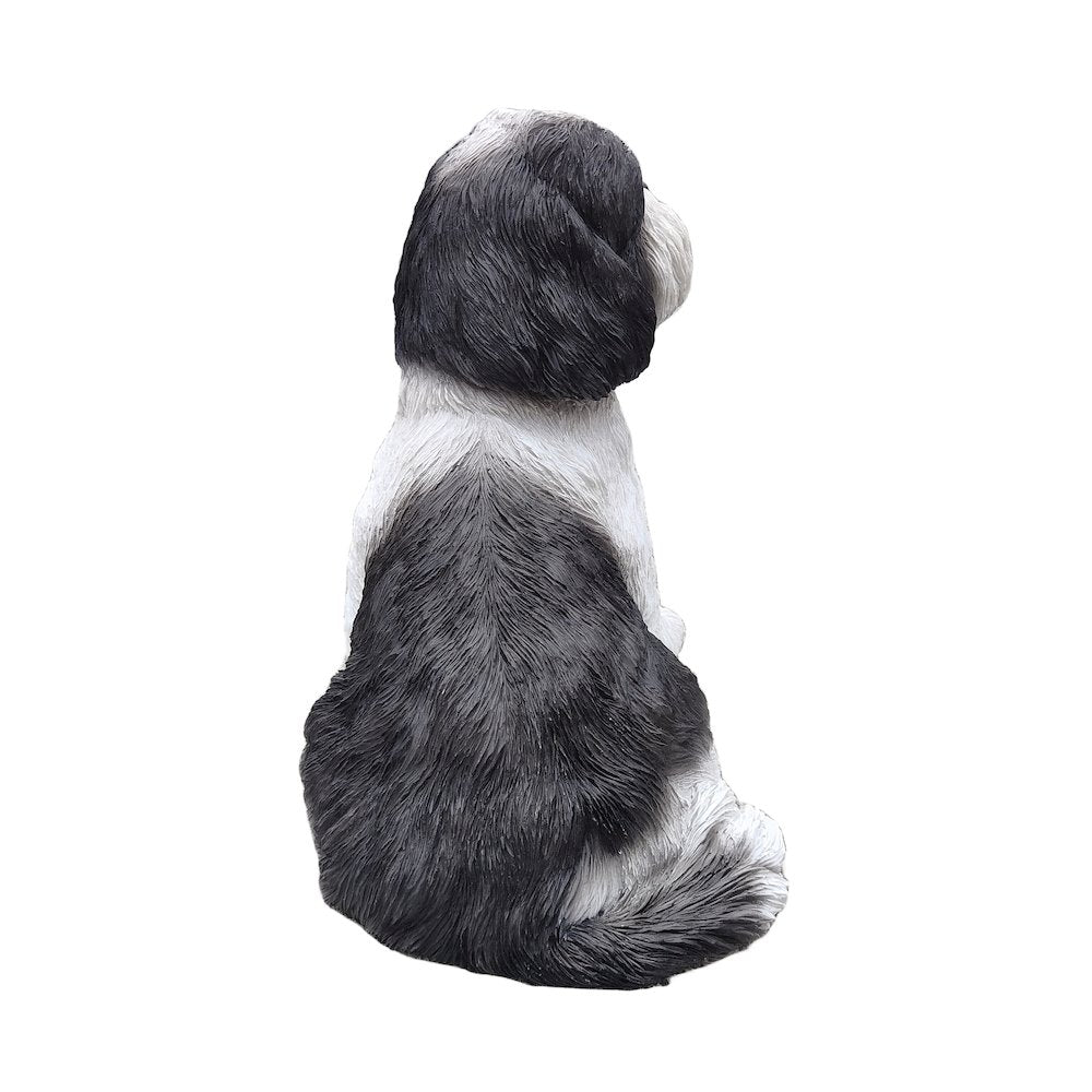 Monochrome Elegance: Shizu Polyresin Figurine in Black and White