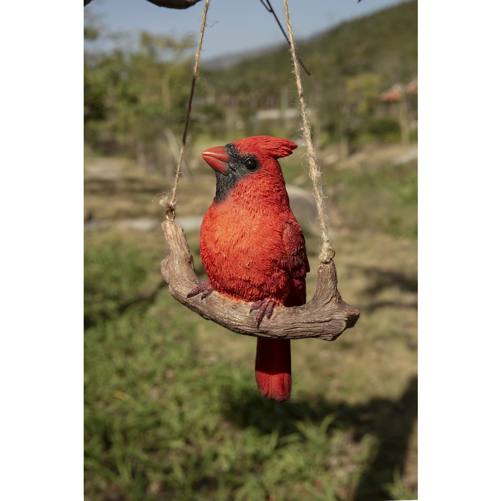 Hanging Cardinal On A Branch