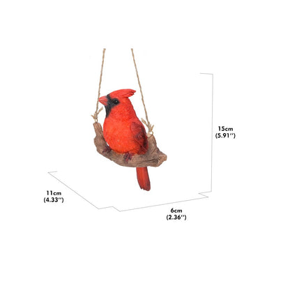 Hanging Cardinal On A Branch
