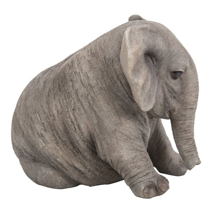 Chubby Elephant Sitting