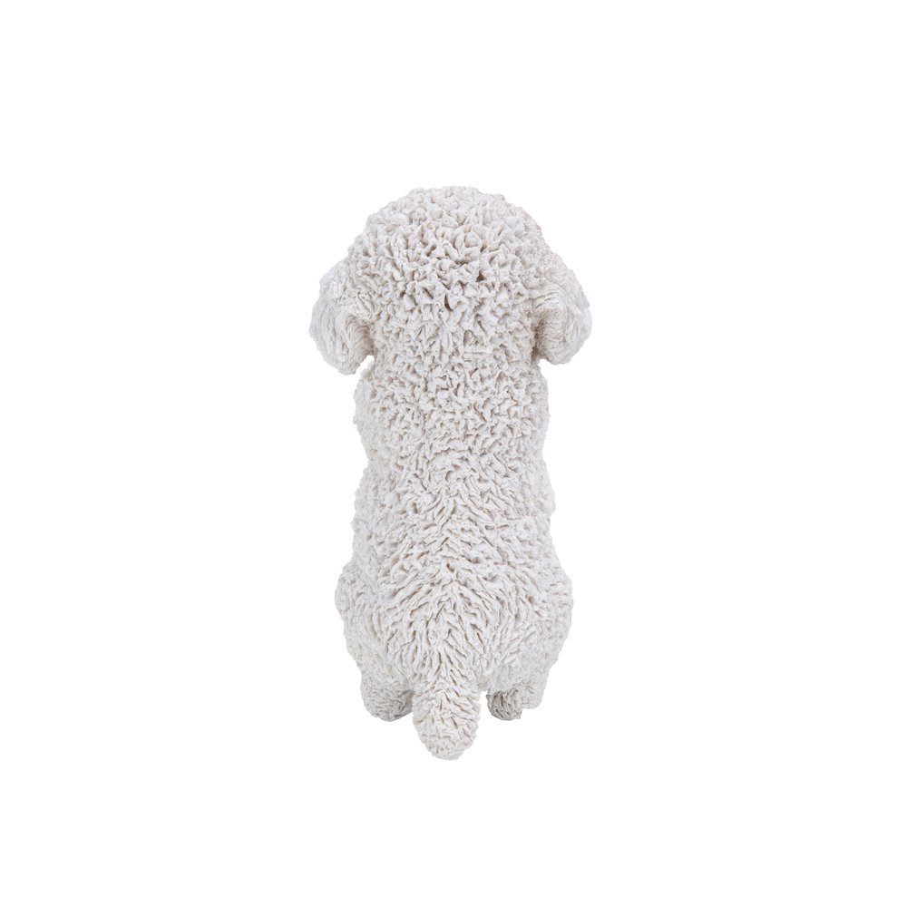 Poodle Puppy Playing Statue