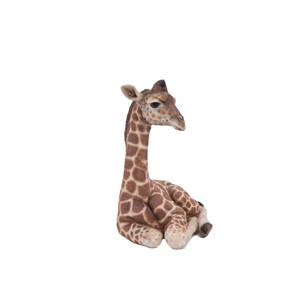 Giraffe Laying Down Statue