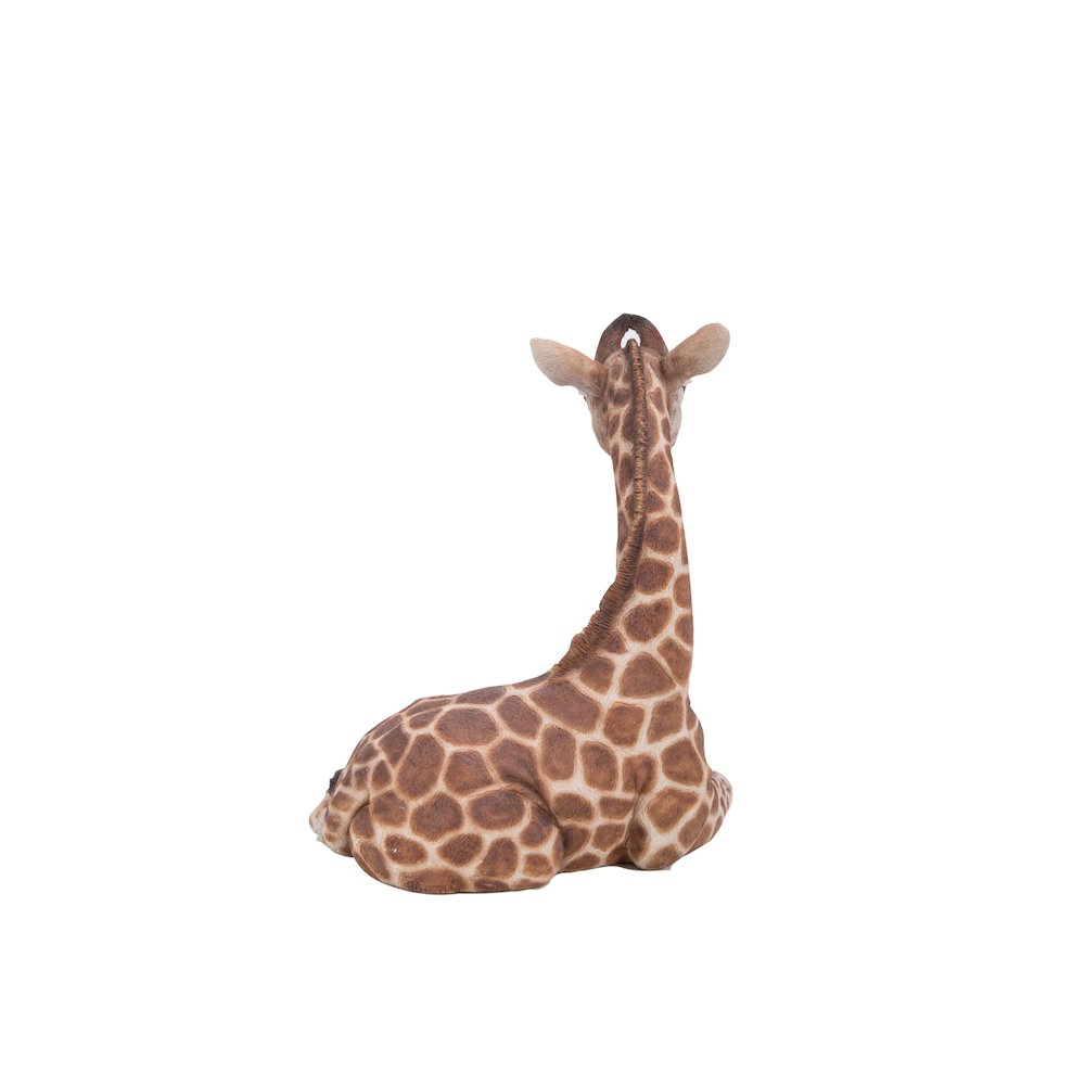 Giraffe Laying Down Statue