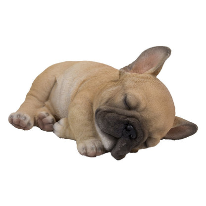 Sleeping Pug Puppy Statue