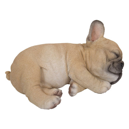 Sleeping Pug Puppy Statue