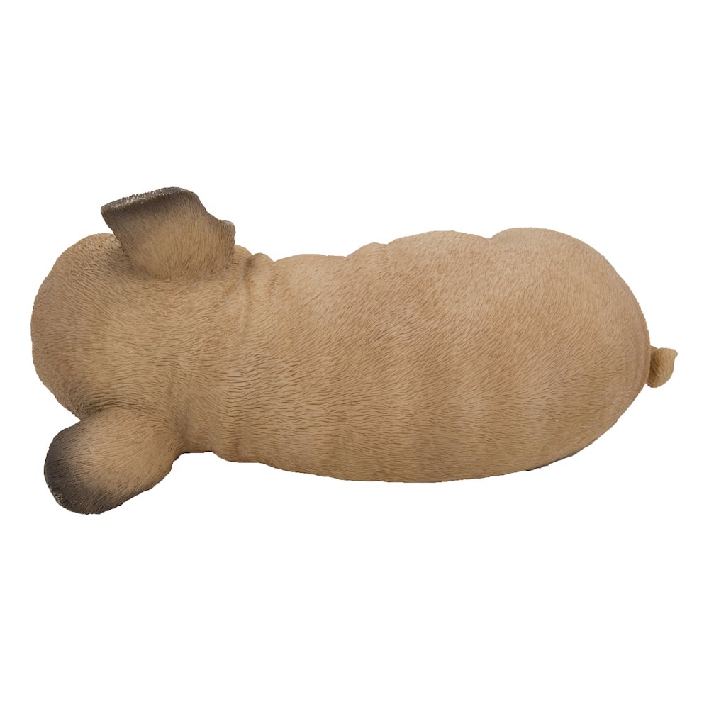 Sleeping Pug Puppy Statue
