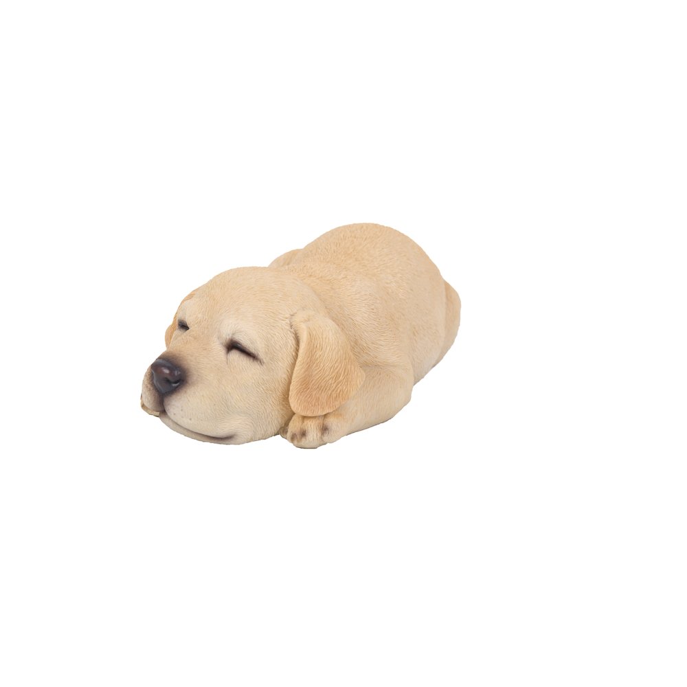 Sleeping Labrador Puppy Statue