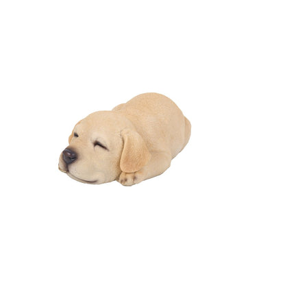 Sleeping Labrador Puppy Statue