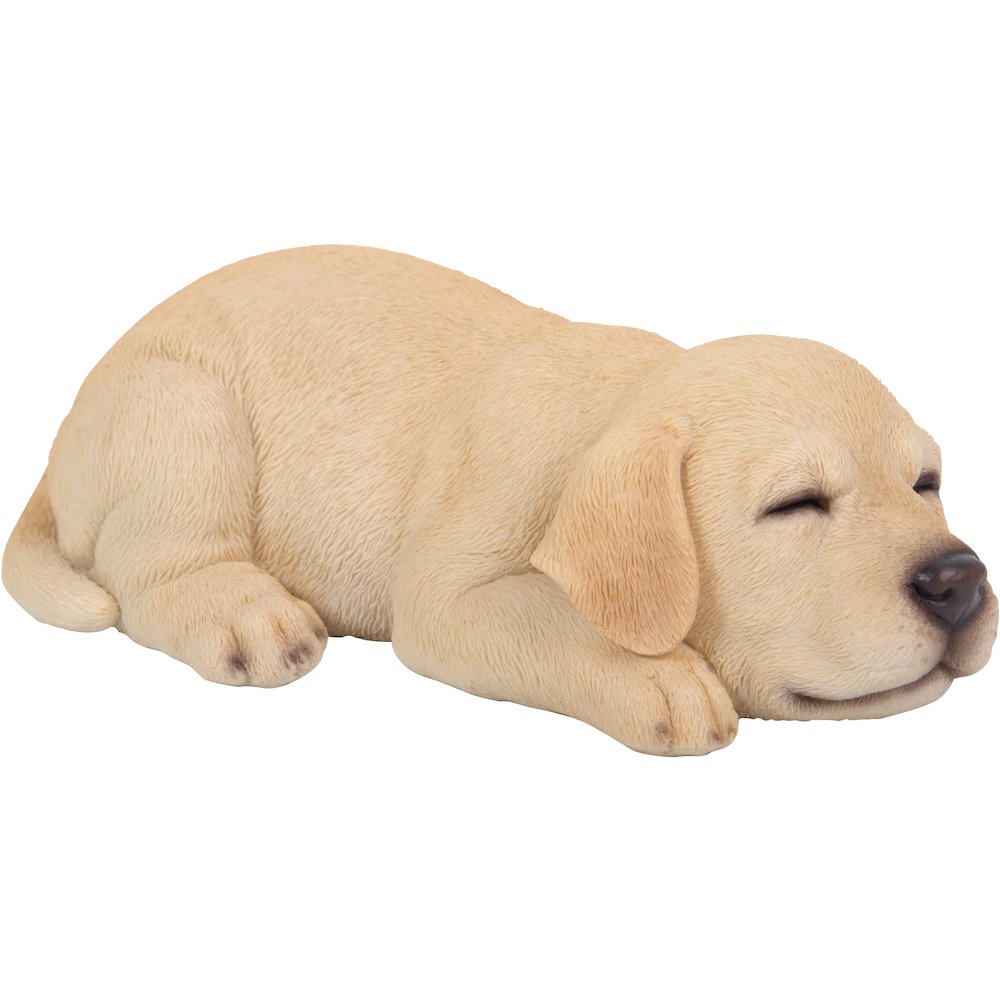 Sleeping Labrador Puppy Statue