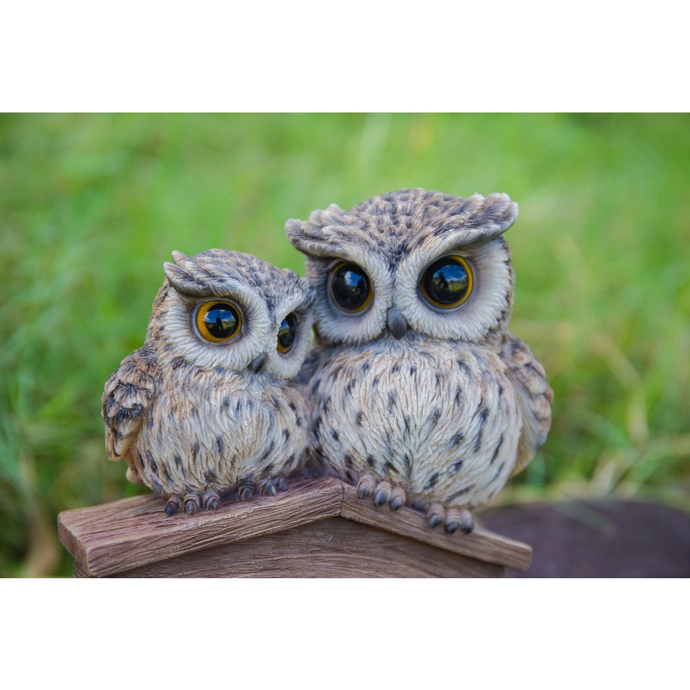 Mother & Baby Owl Welcome Sign