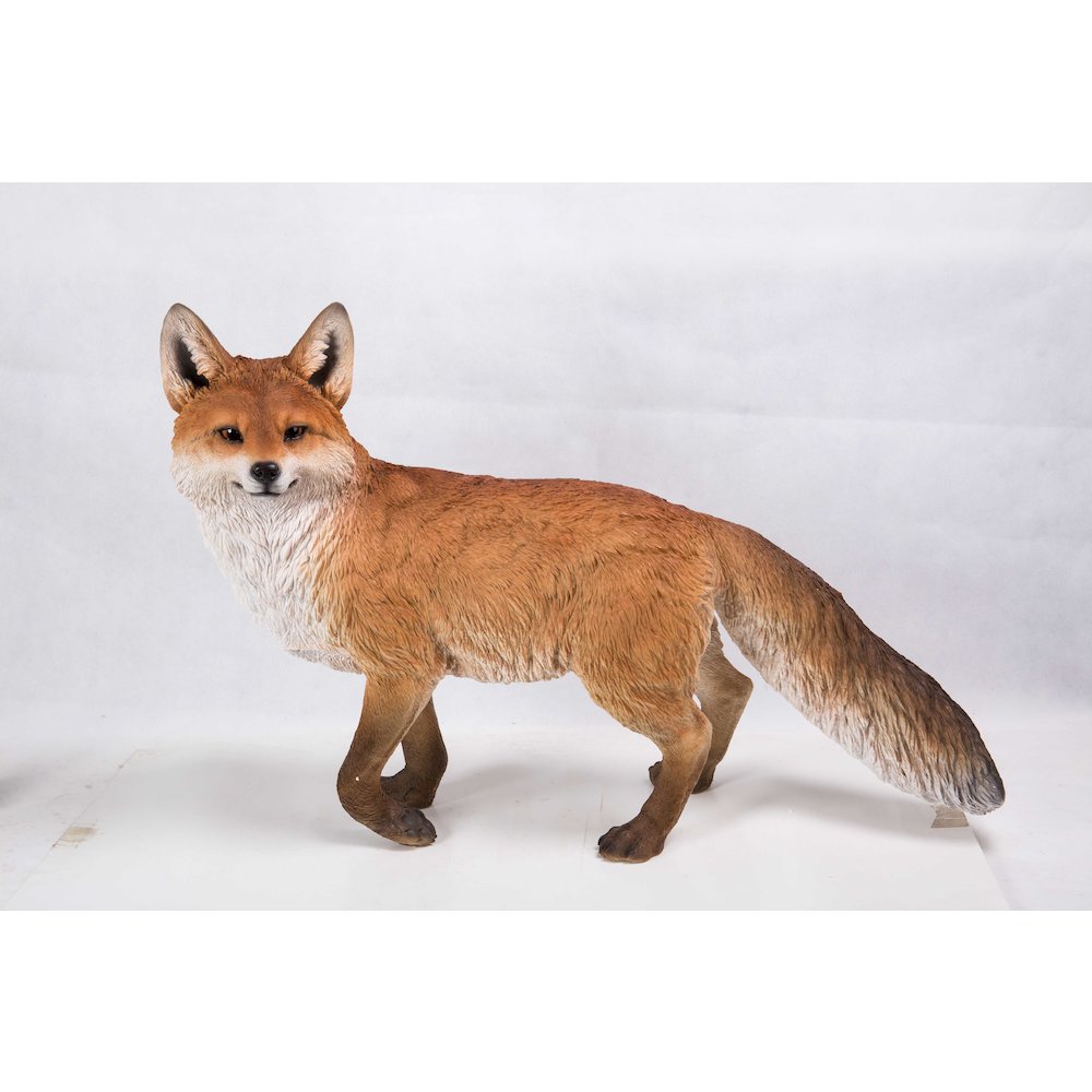 Walking Fox Statue